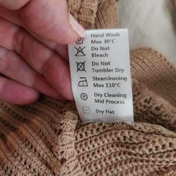 Ruve Vao Top Knit Beige Size XS - Picture 6 of 8